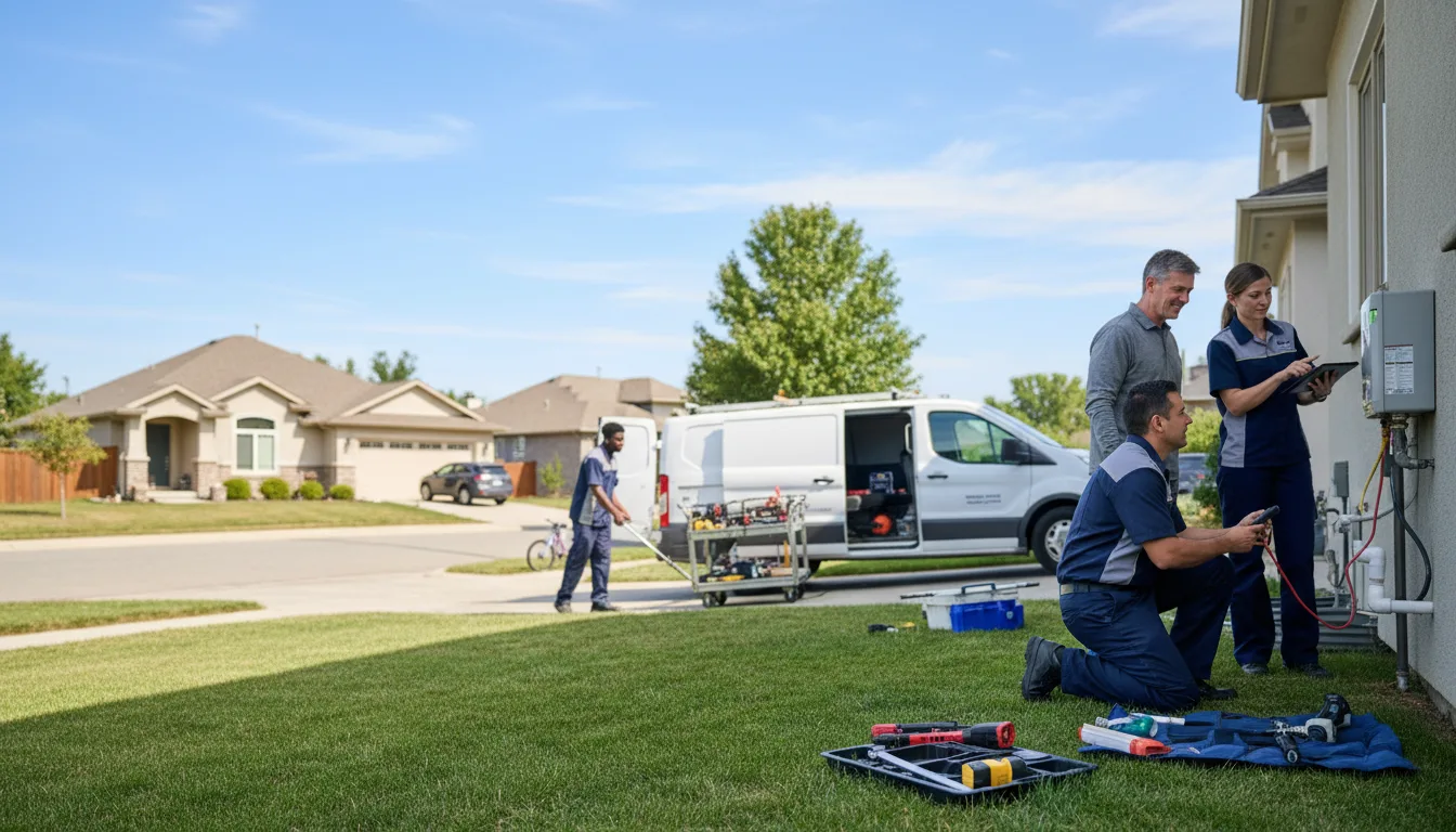 Tankless water heater service in Woodruff, WI